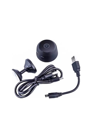 1080p Wifi Mini Gizli Kamera Siyah