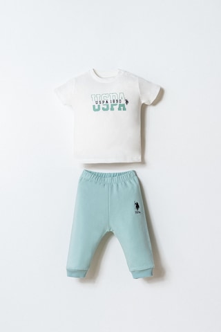U.s. Polo Assn. Erkek Bebek Yeşil 3lü Takım 5274-50031 Yeşil