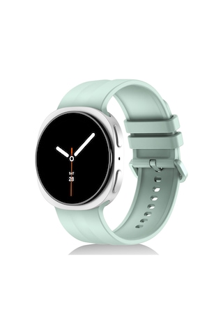 Lexroo Galaxy Watch 9 40mm Krd-159 22mm Silikon Kordon - Açık Mavi