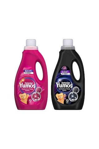 Yumoş Sıvı Deterjan 1500 Ml Renkliler-siyahlar 2 Li Set 1500 ML