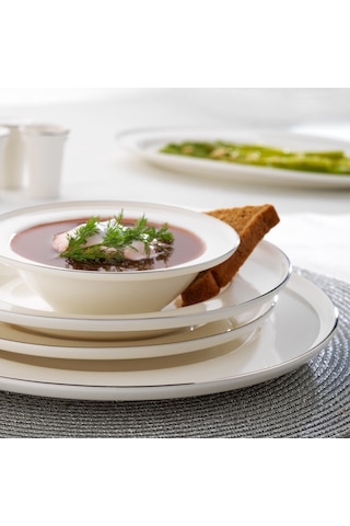 Schafer Mandy Yemek Takımı 56 Parça-platin