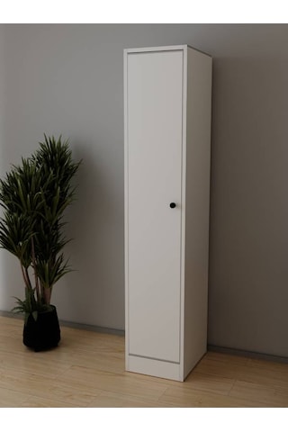 Harmony Mutfak Kiler Dolabı Banyo 5 Raflı Çok Amaçlı Dolap Beyaz