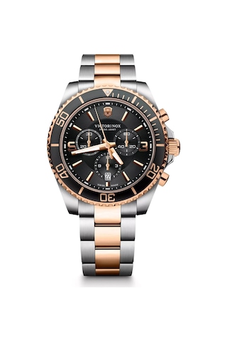 Victorinox Maverick Chronograph Vs 241952 Altın - Mavi