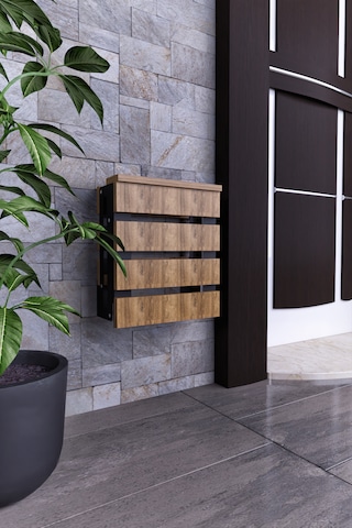 Moka Park Avm Akasya Duvara Monte Katlanabilir Tabure Çok Ceviz