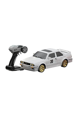 Uzaktan Kumandalı 1:16 Bmw E30 Araba Full Fonksiyon Işıklı Drift Bmw E30 40 Km Hız Yapan E30 Beyaz