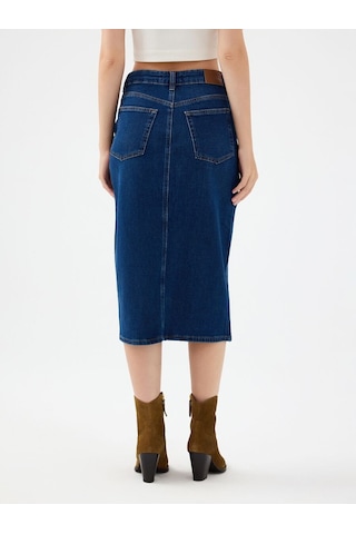 LOFT Slim Fit Kadın Etek Lf2041125 Q1.v1 Denim