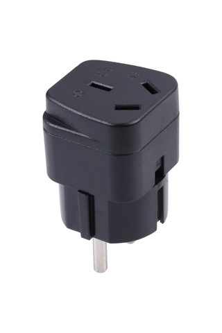 Taşınabilir Üç Delikli Au - Ab Fiş Soketi Güç Adaptörü