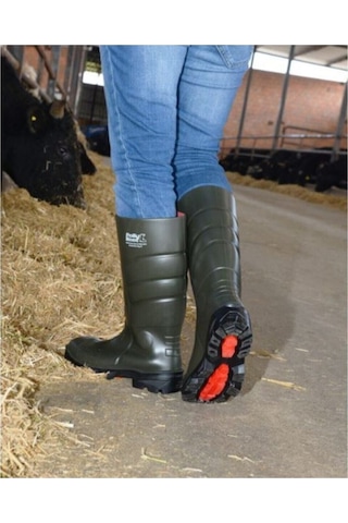 Polly Boot Pollyboot Galaxy Vega 501 Koyu Haki Poliüretan Çizme - 42