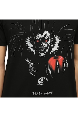 Bant Giyim - Death Note Elma Sever Ryuk Siyah Erkek Tişört