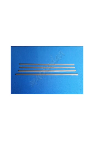 Renault Clio Symbol Krom Cam Çıtası 1999-2009 4 Parça Paslanmaz  Ç