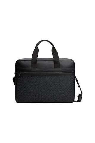 Th Monogram Computer Bag Siyah-os-8857 Siyah