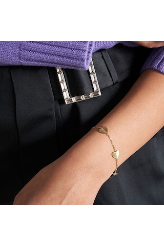 Fossil Jf04653-710 Kalpli Kadın Bileklik Altın