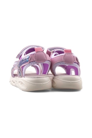 2020 Çocuk Okul Öncesi Hafif Işıklı Sandalet Pembe