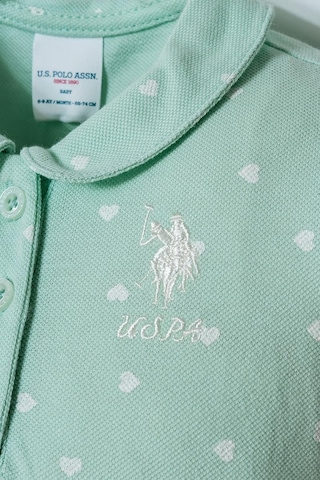 U.S. Polo Assn. U.s. Polo Assn Kız Bebek 2 Li Şort T-şhirt Takım Nil-2342 Nil