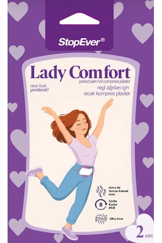 Lady Comfort Adet Regl Ve Karın Ağrıları İçin Isıtma Pedi 1x2