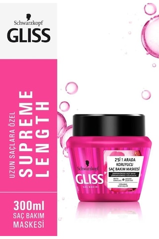 Gliss Supreme Length Saç Bakım Maskesi 2 x 300 ML