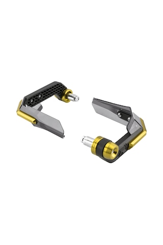 Wezone Motosiklet Ve Elektrikli Bisikletler İçin Cnc Paslanmaz Çelik Gold Anodize Korumalı Ön Kol Muhafızı