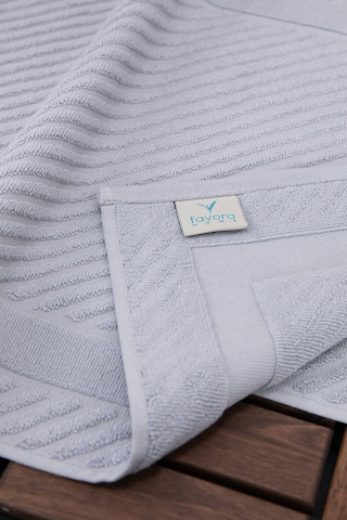 Leoline %100 Pamuk Premium 2'li Ayak Havlusu - Gri Gri