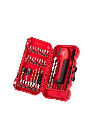 Milwaukee Shockwave Köşe Adaptörlü Tığ Ve Bits Uç Seti 35 Parça 4932 4936 53