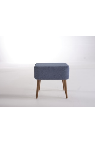 Doqu Home Viola Puf Koltuk - İndigo Mavi