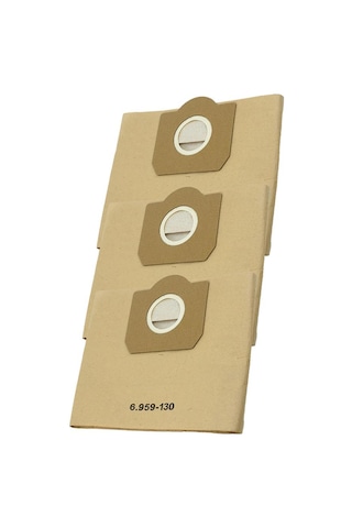 3 Adet/paket Toz Torbası Karcher Wd3 Mv3 6.959-130 Elektrikli Süpürge Aksesuarları