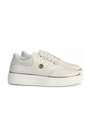 Pierre Cardin 1601275 Premium Hakiki Deri Günlük Erkek Sneaker Şık Ayakkabı Beyaz