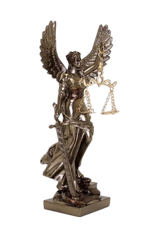 Kanatlı Adalet Tanrıçası Themis Biblosu