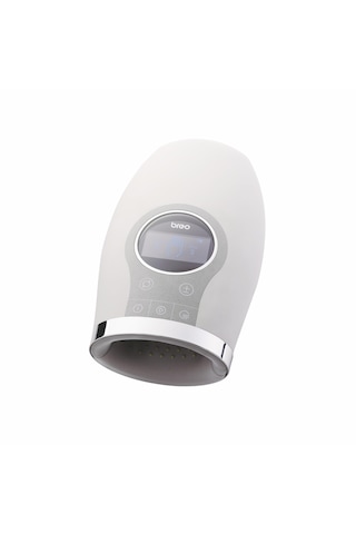 Breo Wowos El Masaj Aleti - Kablosuz, Isıtmalı, Hava Basınçlı Ve Gri