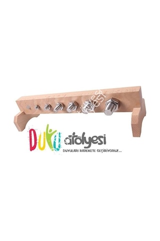 Montessori Vida Somun Çalışma El Beceri Gelişim Oyunu