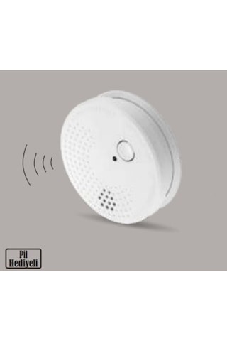 Ct-9451 Kablosuz Duman Dedektörü Pilli Pil Hariç