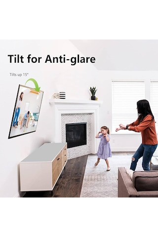 Electroon 14-26'' Sabit 15 Derece Kafa Hareketli Monitör Duvar Askı Aparatı