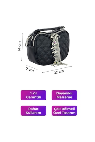 Kriste Bell Kadın Çanta Siyah 26471 Siyah