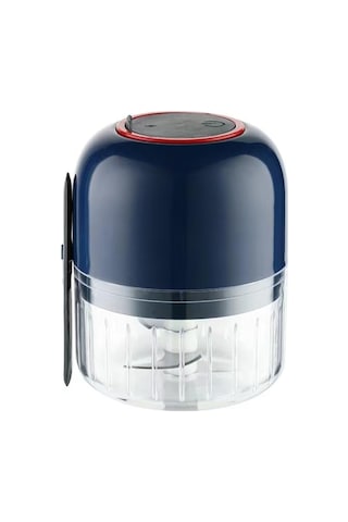 Sebze Doğrayıcı, Mini Mutfak Robotu, Sarımsak Kıyma Aracı Doğrama Sebze Biber Soğan Sarımsak Zencefil Baharat Et Bebek Maması, Mutfak Robotu Küçük, Mavi 270ml Koyu Yeşil