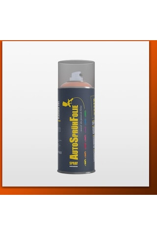 Plastidip - Asf - Sprey - Mat Turuncu 400Ml