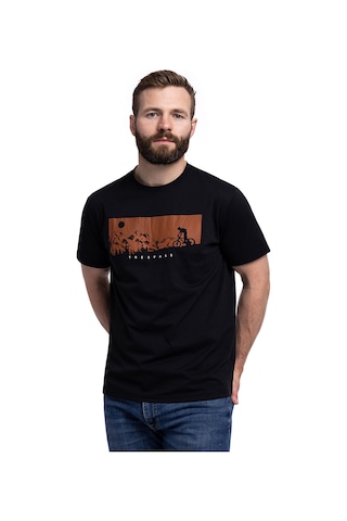 Trespass Trespass Nellow - Casual T-shirt Erkek Siyah Tişört Blk SIYAH