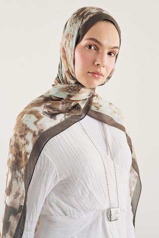 Defacto Fresh Scarfs X Defacto Shadow Floral Viskon Şal I1753ax26smbk27 Siyah-bk27