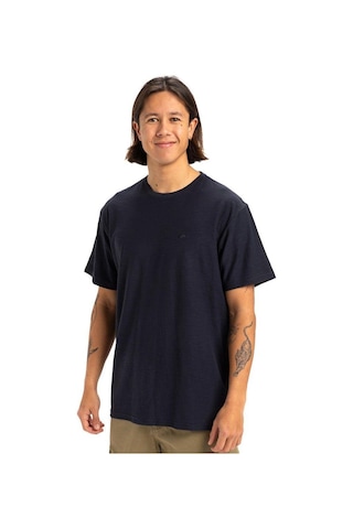 Quiksilver Slub Roundneck Erkek T-shirt-29751 Lacivert