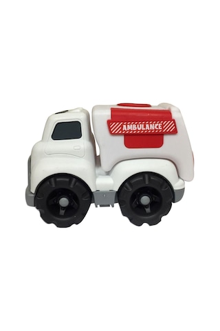 Zhltoys My City Trucks Ambulans Beyaz