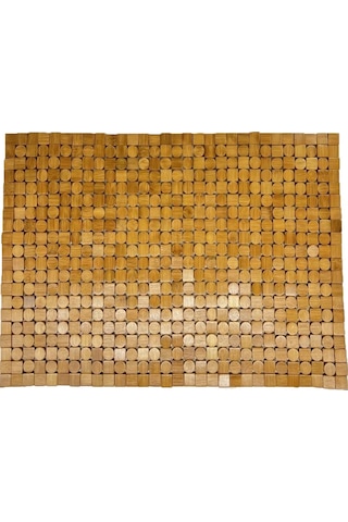 Mien 40 60 Cm Bambu Banyo Matı Açık Kahverengi