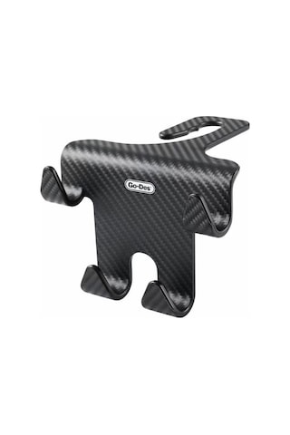 Araç İçi Telefon Tutucukoltuk Arkası Askılı Tasarım Go Des Gd-hd660 Karbon Fiber Görünümlü