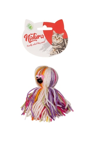 Natura PTC-042 15 CM Pamuk Ahtapot Kedi Oyuncağı