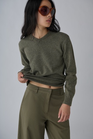 Suud Collection Haki Mona V Yaka Kazak