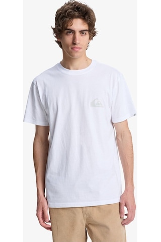 Ev Mini Logo - Short Sleeve T-shirt For Men Beyaz