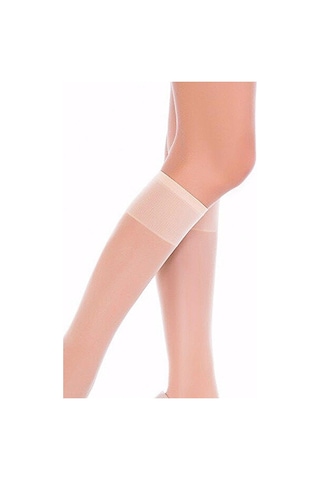 24 Adet Penti Süper Ince 15'Den Mat Pantolon Çorabı Diz Altı