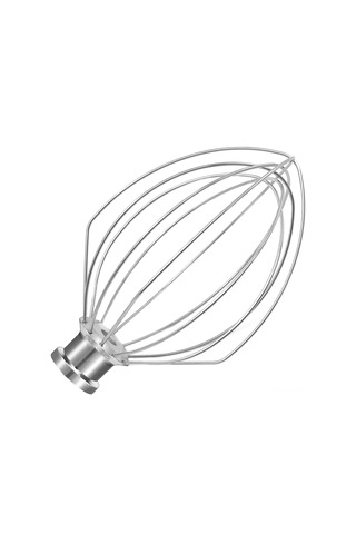 Yaozixa Kitchenaid 5qt Mikserlere Uygun 6 Telli 18/8 Çelik Şef Tırnağı - K5x Dayanıklı K5ss Ksm5 Kf26 Uyumlu Gümüş