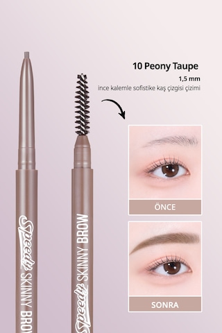 Perıpera Speedy Skinny Brow 10 Peony Taupe