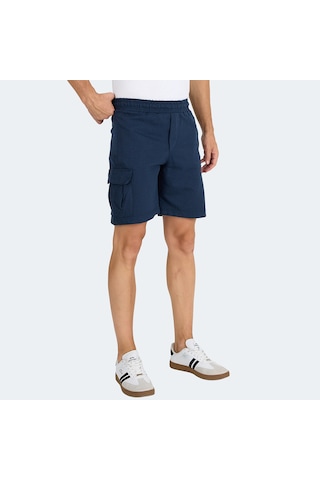 Slazenger NECK I Erkek Cepli Lacivert Şort