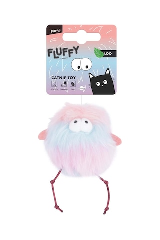M-pets Fluffy Loo Catnipli Kedi Oyuncağı Multicolor