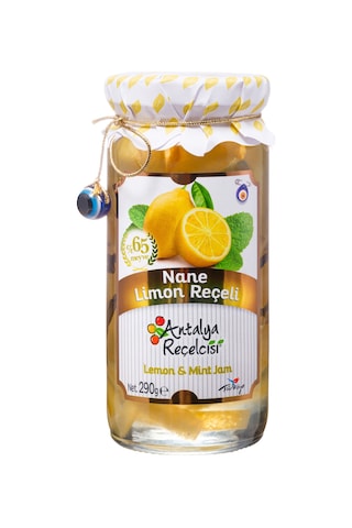 Antalya Reçelcisi Nane Limon Reçeli Gurme Serisi 290 G Antalya Reçelcisi Nane Limon Reçeli Gurme Serisi 290 G