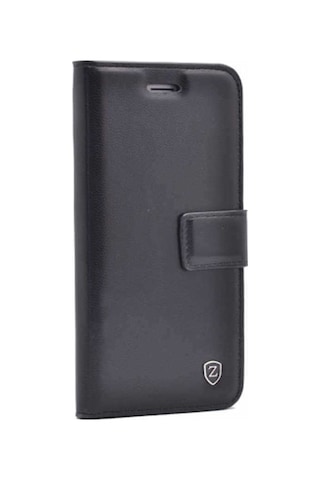 Samsung Uyumlu Galaxy J5 Prime Kılıf Zore New Delüxe Kapaklı Standlı Kılıf Kırmızı